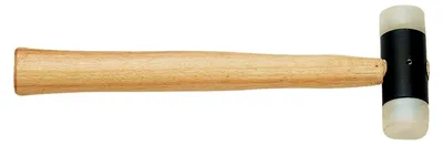 Produktbild von Gummihammer mit Nylonkopf 150 g und 150 mm