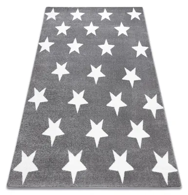 Produktbild von Teppich SKETCH - FA68 grau/creme - Stern Grau 240x330 cm