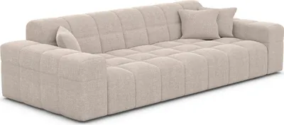 Produktbild von Strukturstoff 3-Sitzer Couch Nivara Beige