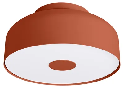 Zdjęcie produktu dla Plafon okrągły OMIQ ochra czerwono-biały 4xE27x20W metal wym:15x30x30cm IP20 Sollux Lighting
