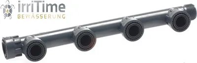 Zdjęcie produktu dla 4-drożny rozdzielacz PVC 1'' żeński x męski x żeński (4)