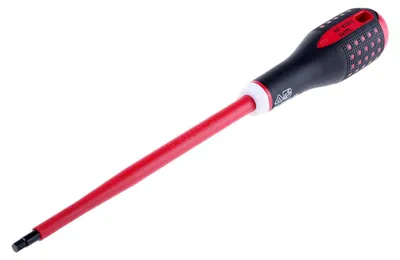 Imagen del producto de Destornillador Bahco BE-8705S "Ergo", aislado, punta de seis caras interna, 5 mm, 297 mm