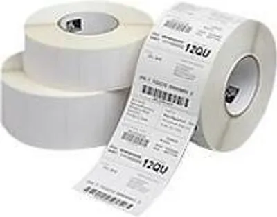 Produktbild von Zebra Z-Select 2000T, Weiß, Rolle, Gestanztes Etikett, Rolle, Papier, Wärmeübertragung