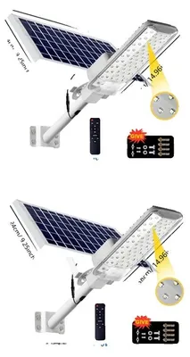Produktbild von Solarlicht, Fernbedienungsbetrieb, wasserdichtes Design, 2Stück