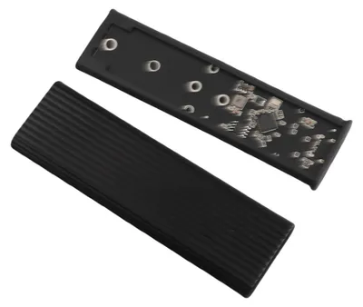 Image de Boîtier adaptateur SSD M.2 NGFF SATA avec port USB-C 3.1, compatible avec les SSD de formats 2242, 2260 et 2280
