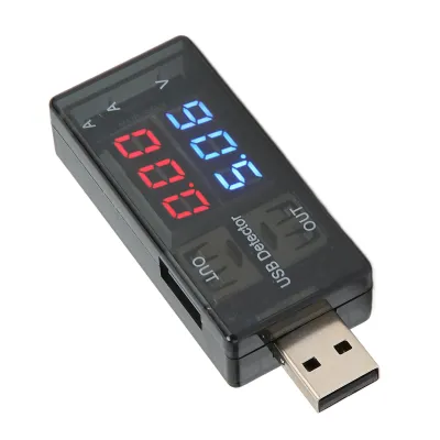 Zdjęcie produktu dla Tester USB, miernik mocy USB, miernik napięcia USB, tester prądu USB, tester LCD USB, podwójny tester USB, multimetr