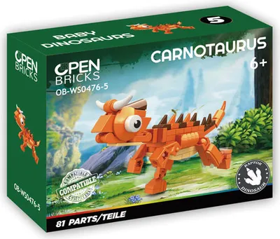 Produktbild von Open Bricks Carnotaurus
