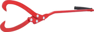 Produktbild von STUBAI Vorlieferzange, verdrehter .Griff 90°, 720 mm Länge  265 mm an der Greifzange zum heben  kleinere Baumstämme, Rundhölzer und andere Hölzer
