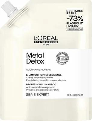 Obrázek produktu pro Serie Expert Metal Detox ochranný šampon s náplní 500 ml