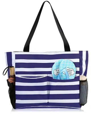 Image de Solidchoice - Grand sac de plage étanche avec fermeture éclair