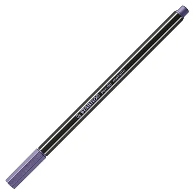 Immagine prodotto di Pennarello metallizzato premium - STABILO Pen 68 metallic - Penna singola - viola metallizzato