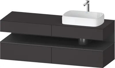 Produktbild von DURAVIT QA4778049800010 QTG KWTU WH Ek. 1600x550x600 Gt Smt H