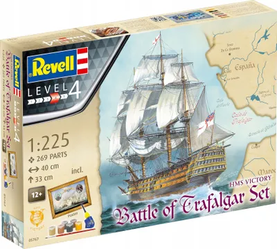 Obrázok produktu pre Revell Geschenkset "Battle of Trafalgar" 1:225