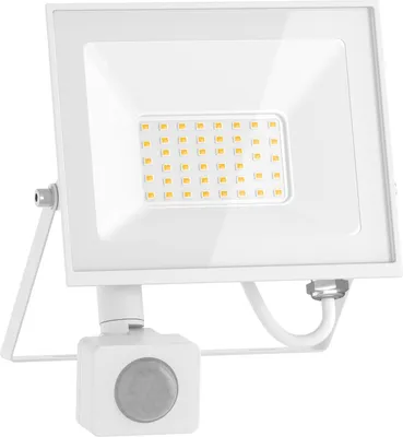 Zdjęcie produktu dla Mexen Luxpro+ naświetlacz LED z czujnikiem ruchu, 30W, Neutralna - 4000K, 3300 lm, biały - L236-030-40-20