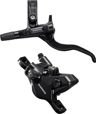 Produktbild von SHIMANO Scheibenbremse M4100/MT410 VR - Vormontierte Vorderrad-Bremsanlage fü...