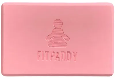 Produktbild von Yogablock Rosa 2Stk