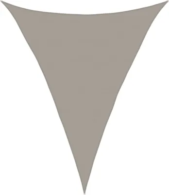 Immagine prodotto di vidaXL Tenda da sole 160 g/m² Triangolare Grigio chiaro 5x6x6 m HDPE