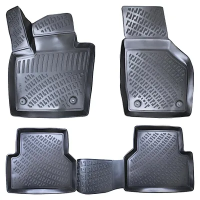 Produktbild von Rizline 3D Q3 8U 2011-2018 Auto Gummimatten 3D Autofußmatten