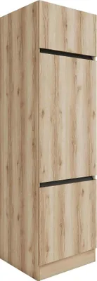 Produktbild von Küchen Hochschrank Kaya H606-0+ in Wildeiche Nachbildung 60 cm breit
