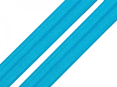 Produktbild von 1m Falzgummi 20mm Faltgummi elastisches Einfassband Saumband Farbwahl