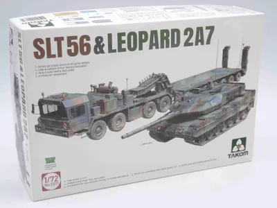 Produktbild von Takom 5011 SLT56 & Leopard 2A7 Modell Panzer Bausatz 1:72