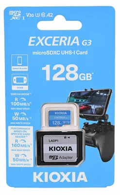 Obrázek produktu pro Kioxia microSD Exceria 128 GB
