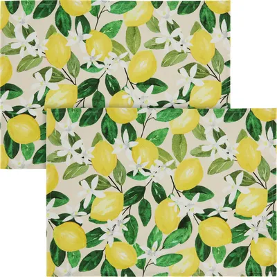 Produktbild von Erwin Müller Tischset 2er-Pack gelb-grün 35x50 cm