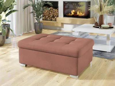 Obrázek produktu pro Taburetka do obýváku NELLI 2 - růžová 2