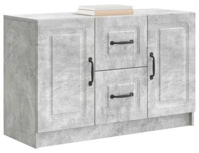 Immagine prodotto di Credenza Grigio Cemento 89 x 34,5 x 57 cm Legno ingegnerizzato
