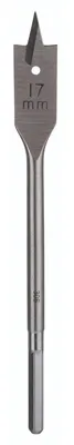 Produktbild von Flachfräsbohrer, Sechskant D= 17,0 mm; L= 160 mm