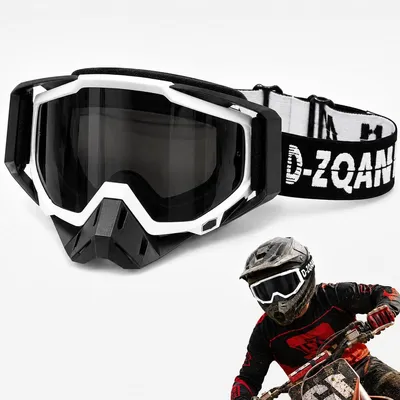 Produktbild von Motocross-Brille Schutzbrille Motorradbrille - Winddicht - Staubdicht - Für Motorradfahren und Motocross