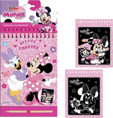 Zdjęcie produktu dla Zestaw kreatywny Disney Myszka Minnie Zdrapka Obrazki i zabawa w rysowanie