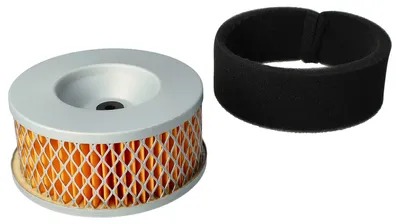 Produktbild von vhbw 2x Filter Ersatz für WISMET WAI40001 für Rasentraktor - 1x Vorfilter, 1x Luftfilter 11,2 x 10,3 x 4,5 cm