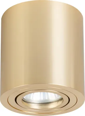 Zdjęcie produktu dla Reflektor spot TULON złoty 1xGU10x50W aluminium wym:9,5x9x9cm IP20 Light Prestige