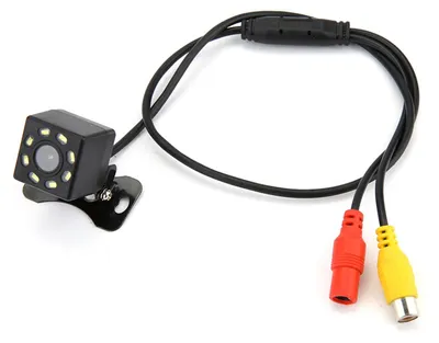 Image de Caméra de recul avec 8 LED, angle de vue de 170°, vision nocturne, étanche