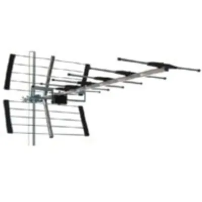 Produktbild von Kathrein AUY 48, Draußen, Schwarz, 470 - 694 MHz, 17 dB, DVB-T, DVB-T2, 1 Stück(e)