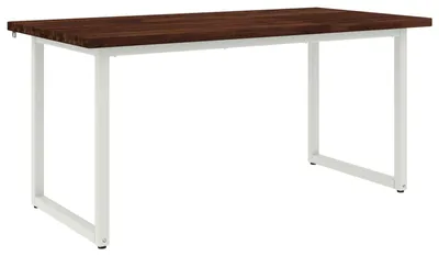 Obrázek produktu pro Čtvercový jídelní stůl, rozměry 160 x 70 x 75 cm, masivní akátové dřevo