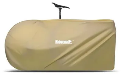Immagine prodotto di Copertura protettiva per biciclette, borsa da trasporto per mountain bike da 26-27,5" e bici da corsa 700C, colore kaki
