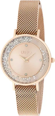 Produktbild von Liu Jo TLJ1348 Women's Watch – Analogue Quartz – Rose Gold Stainless Steel Strap – 29 mm Dial