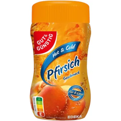 Produktbild von Gut & Günstig Pfirsich Instanttee 400,0 g