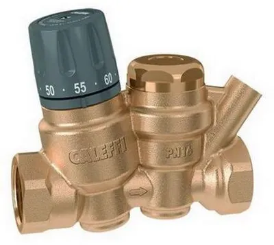 Produktbild von Caleffi Zirkulationsventil 116150 DN 20, Rp 3/4, vorgerüstet, für Brauchwarmwasseranlagen
