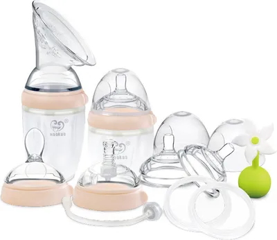 Produktbild von Haakaa Generation 3 Premium Set - Peach