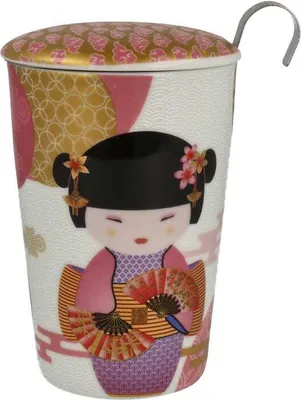 Produktbild von TEAEVE® New Little Geisha rose - Porzellanbecher