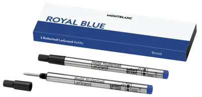 Obrázok produktu pre Montblanc® 124497 Tintenrollermine LeGrand - B, 2 Stück, royal blue