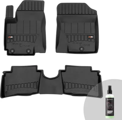 Produktbild von FROGUM ProLine 3D Gummimatten Exklusiven Auto Fußmatten Autofussmatten für Hyundai i20 I ab 2011