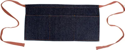 Produktbild von INF Halbtaillenschürze aus Denim Schwarz