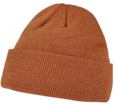 Zdjęcie produktu dla Build Your Brand BY001 | Czapka zimowa Heavy Knit Beanie - Kolor: Camel - Rozmiar: Jeden rozmiar