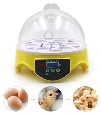Obrázok produktu pre Mini automatický obratník vajec, 7 vajíčok, určený pre hydinu