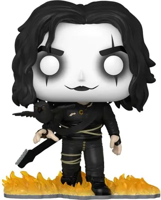 Obrázek produktu pro FUNKO POP Vrána - 1429 Eric Draven s Vránou (svítí ve tmě) (speciální edice) 9 cm