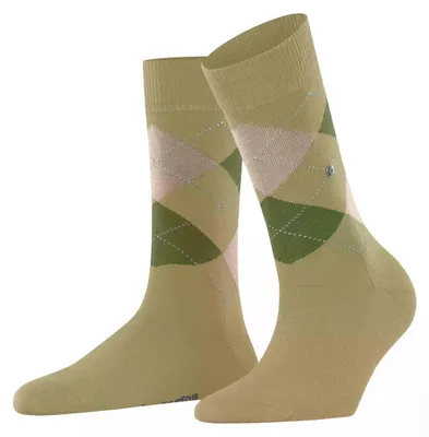 Produktbild von Burlington Damen Socken Marylebone W So Wolle gemustert 1 Paar, Grün Khaki 7206,